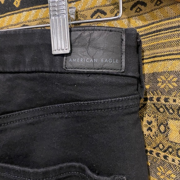 AMERICAN EAGLE Curvy Hi-Rise Jegging in Black - Womens 10 Short, NWOT - Picture 8 of 13